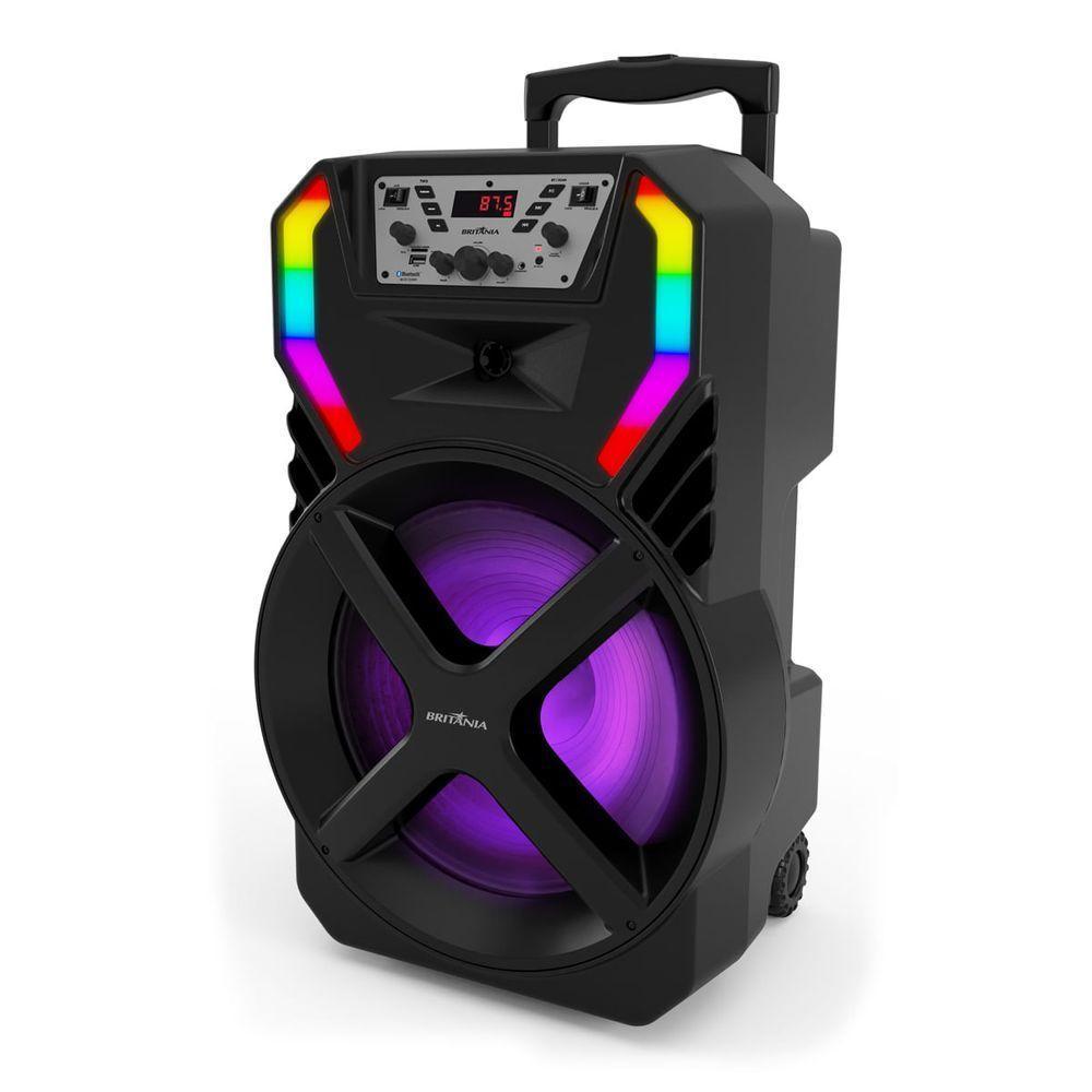 Caixa de Som Amplificada Britânia BCX12100 Woofer 12” 700W Bivolt - 8