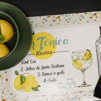 Jogo Americano Copa E Cia Avulso Pvc Print Gin - 2