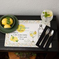 Jogo Americano Copa E Cia Avulso Pvc Print Gin - 4