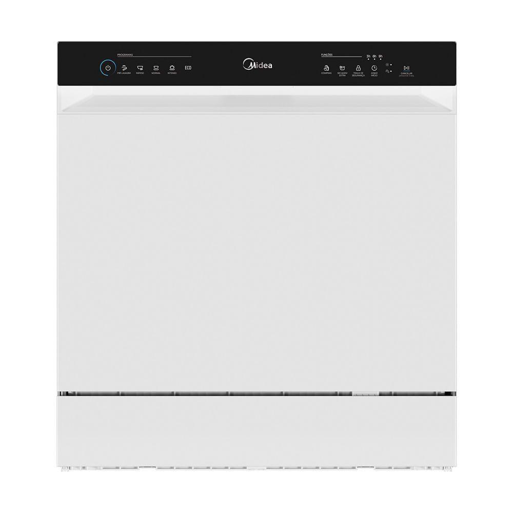 Lava Louças 8 Serviços Branca Touch Plus Midea MDWTF08W1 - 110V - 1