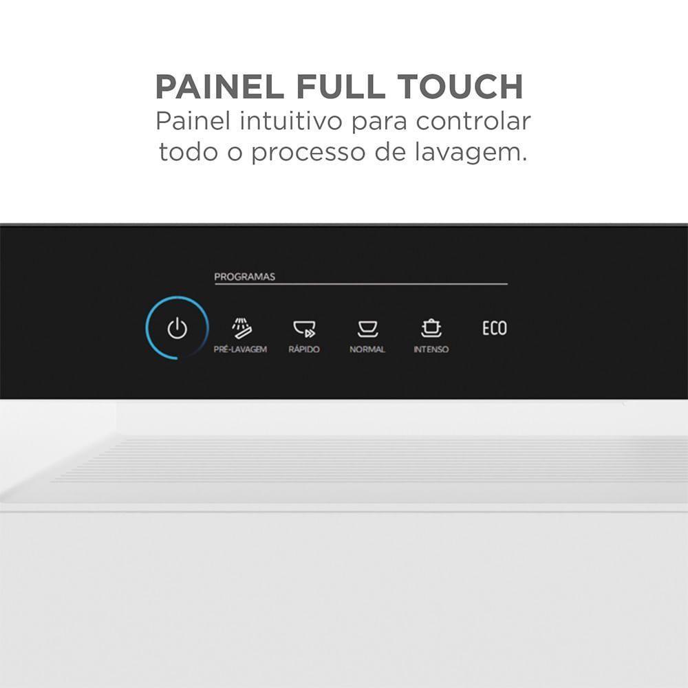 Lava Louças 8 Serviços Branca Touch Plus Midea MDWTF08W1 - 110V - 3