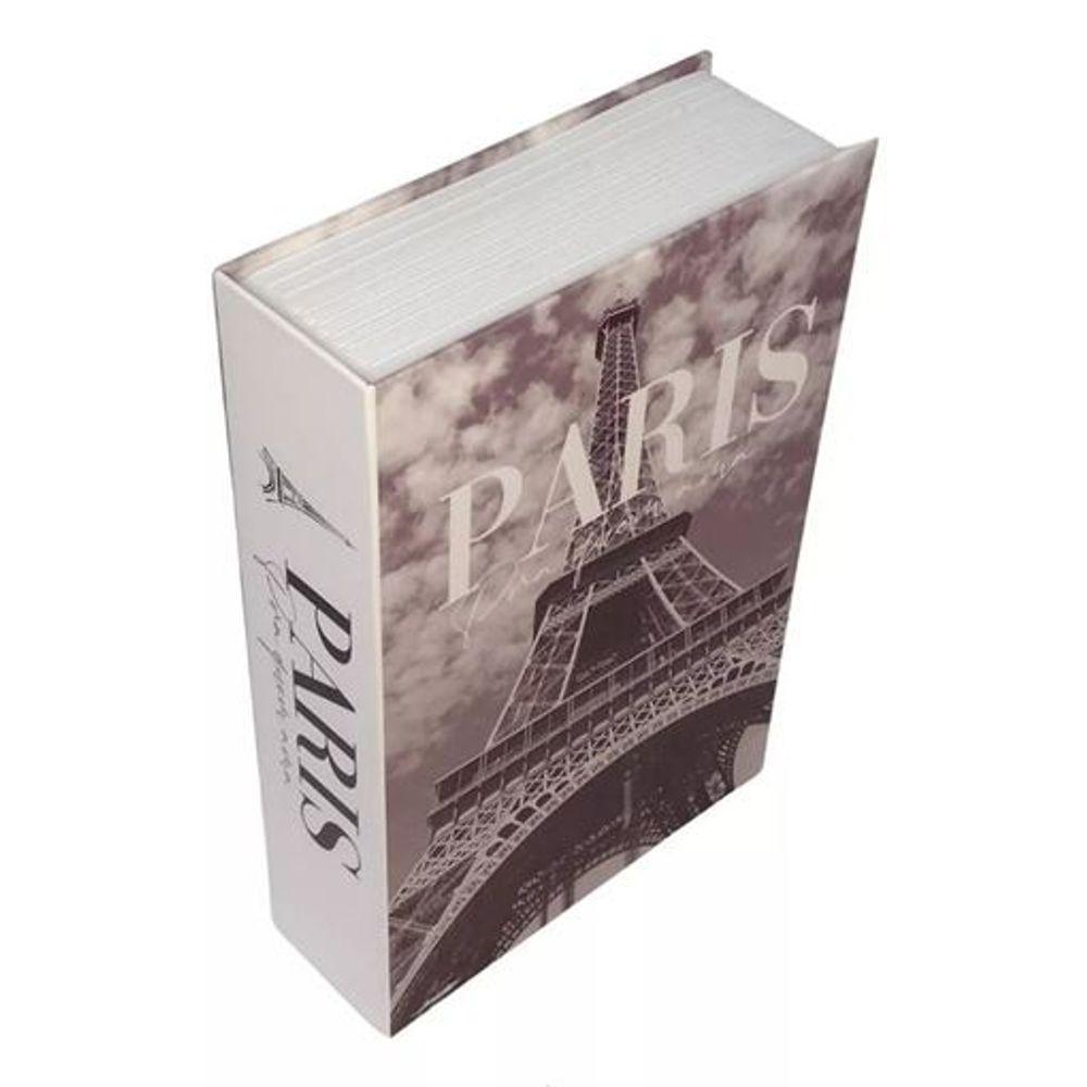 Cofre Livro Inteligente Bookshape Paris - 1