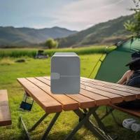 Geladeira Carro Frigobar 4l Mini Portatil Aquece Resfria 12v Multiuso Porta Bebidas Casa Carro