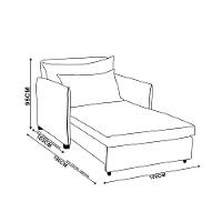 Poltrona Cama Retrátil Solteiro Com Rodízio Cloe Bouclê Cinza Escuro E03 - D'rossi - 2