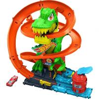 Hot Wheels Lets Race City Batalha T-rex - Mattel Jbm73 - 2