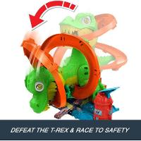 Hot Wheels Lets Race City Batalha T-rex - Mattel Jbm73 - 3