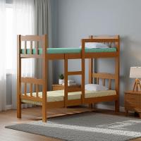 Beliche Com 1 Colchão Madeira Maciça Super Reforçada Marrom - 1