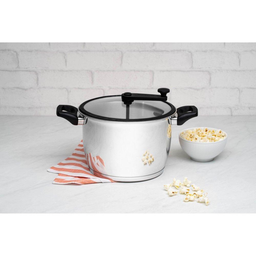 Pipoqueira Allegra Indução 22 Cm 5,6 L Em Aço Inox Com Fundo Triplo Tramontina 62658/220 - 9