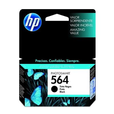 Cartucho Hp 564 Cb316wl Preto | C6380 | D5460 | B8850 | Plus | Fax Original