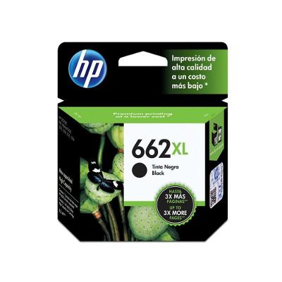 Cartucho De Tinta Hp 662xl Preto Cz105ab Cz105al