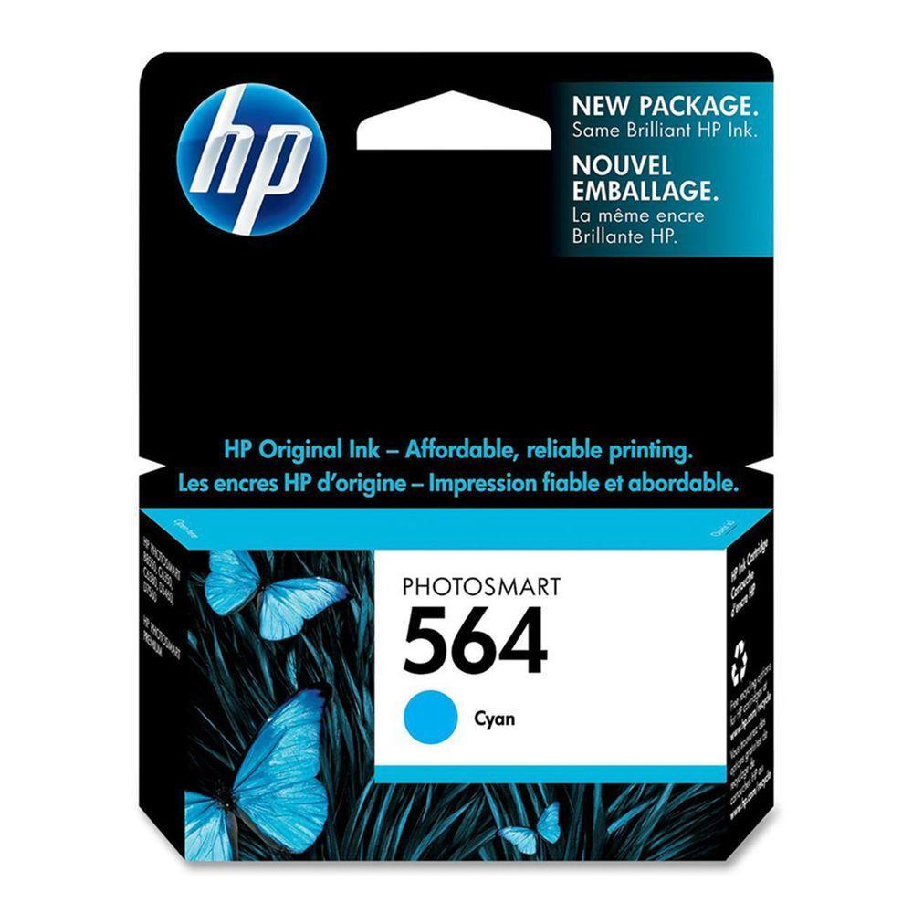 Cartucho Hp 564 Cb318wl Azul | C6380 | D5460 | B8850 | Plus | Fax Original - 1