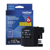 Cartucho De Tinta Brother Lc-107bk Lc 107 Preto | Mfc-j4410dw Mfc-j4510dw Mfc-j4610dw Original 25ml - 1