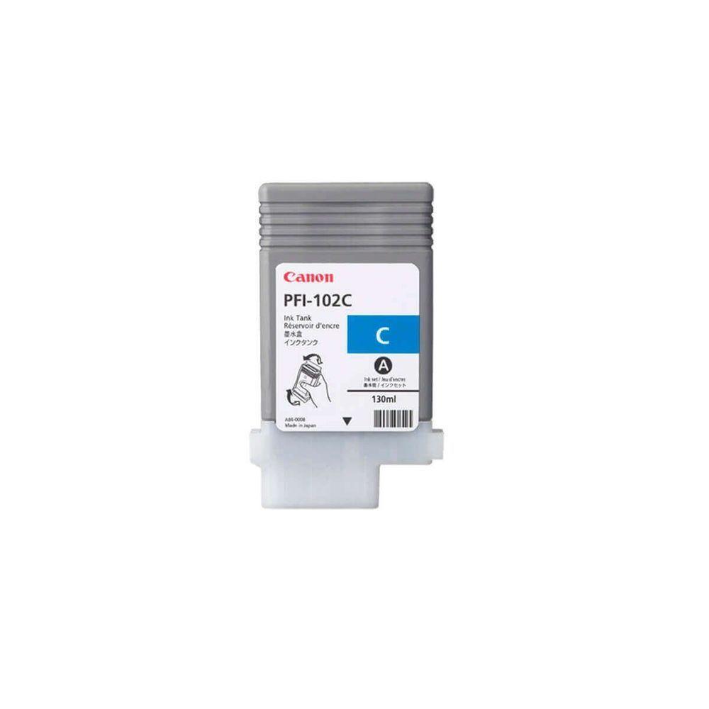 Cartucho De Tinta Canon Pfi 102 Pfi-102c Ciano | Original 130ml - 1