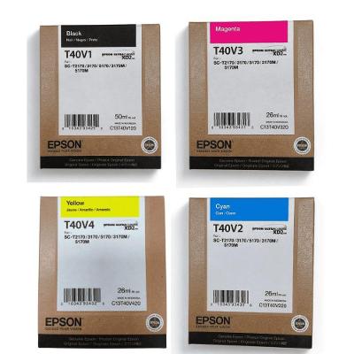 Cartucho De Tinta Epson T40v Kit 4 Cores T40v120 T3170m T3170 T5170