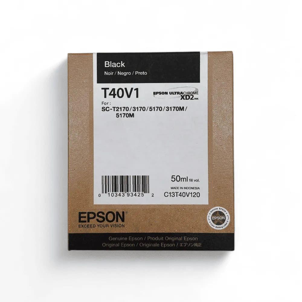 Cartucho De Tinta Epson T40v120 Preto T40v | T3170m T3170 T5170 | Original - 1