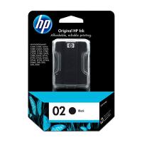 Cartucho De Tinta Hp 02 C8721a Wl Preto | C7280 C6180 D6160 C7180 | Original 10ml - 1