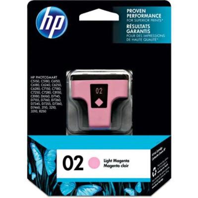 Cartucho De Tinta Hp 02 C8775wl Magenta Light |c7280 C6180 D6160 C7180 | Original 6ml