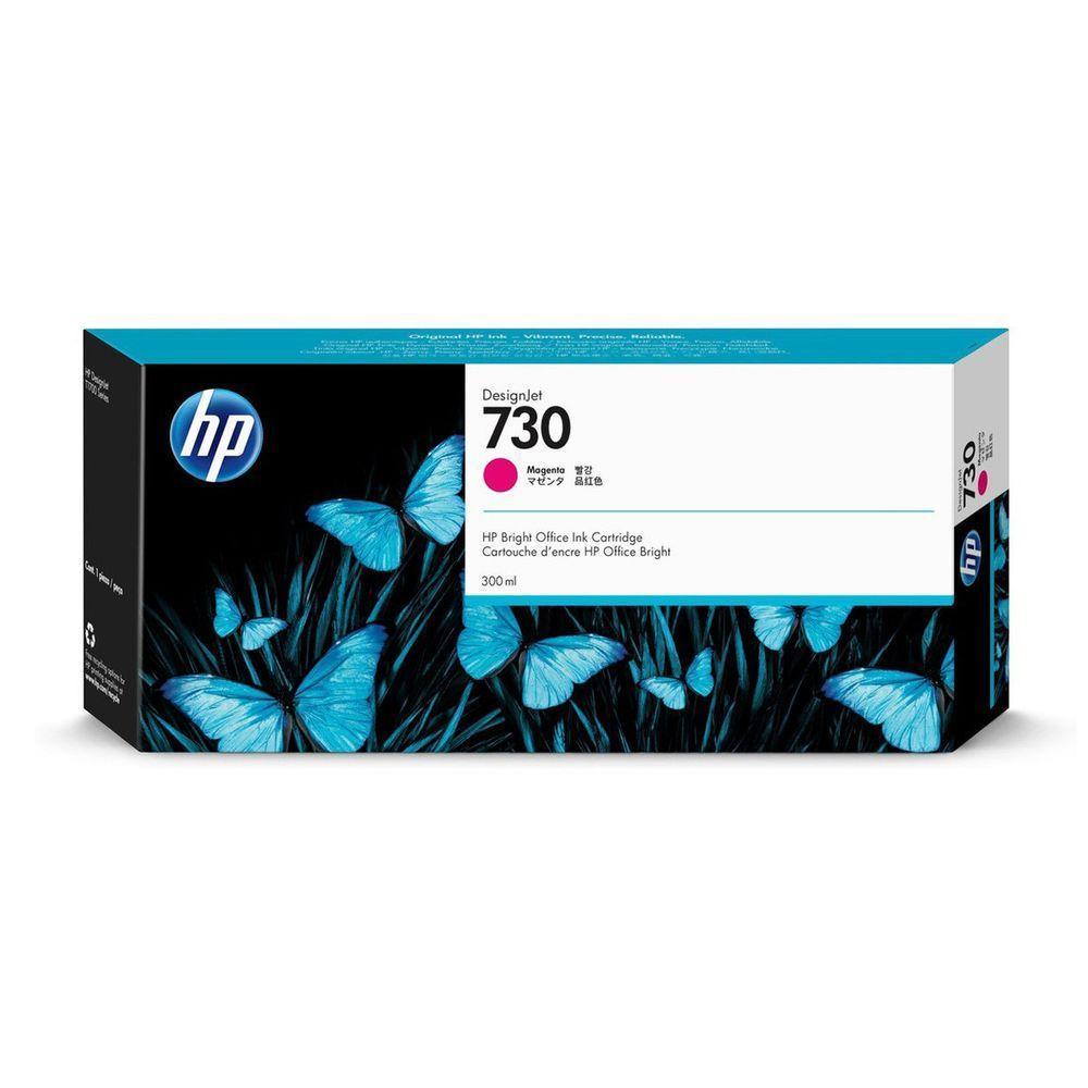 Cartucho De Tinta Hp 730 Magenta P2v69a | Plotter Hp T1600 T1700 | Original 300ml - 1