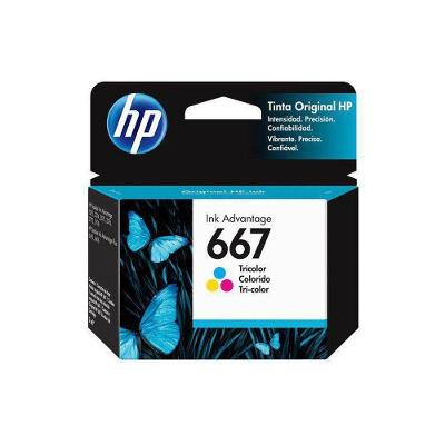 Cartucho De Tinta Hp 667 3ym78l 3ym78al Deskjet 2776 Color