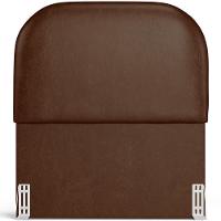 Cabeceira Cama Box 100cm Orgânica Lanna W01 Couríssimo Marrom - Lyam Decor - 3