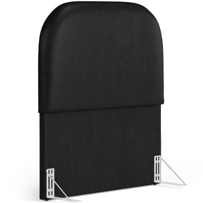 Cabeceira Cama Box 100cm Orgânica Lanna W01 Couríssimo Preto - Lyam Decor