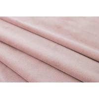 Cabeceira Casal Reta Luxo 140x60 Veludo Rosê - Tachas Prata