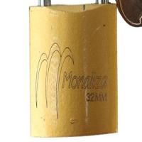 Cadeado Haste Longa 32mm Grande Portao Corrente Grade 3 Chav