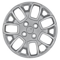 Calota Grid Aro 13p 200cb-pta Prata Fiat Palio Fire Cubo Baixo - Pc / 4 - 1