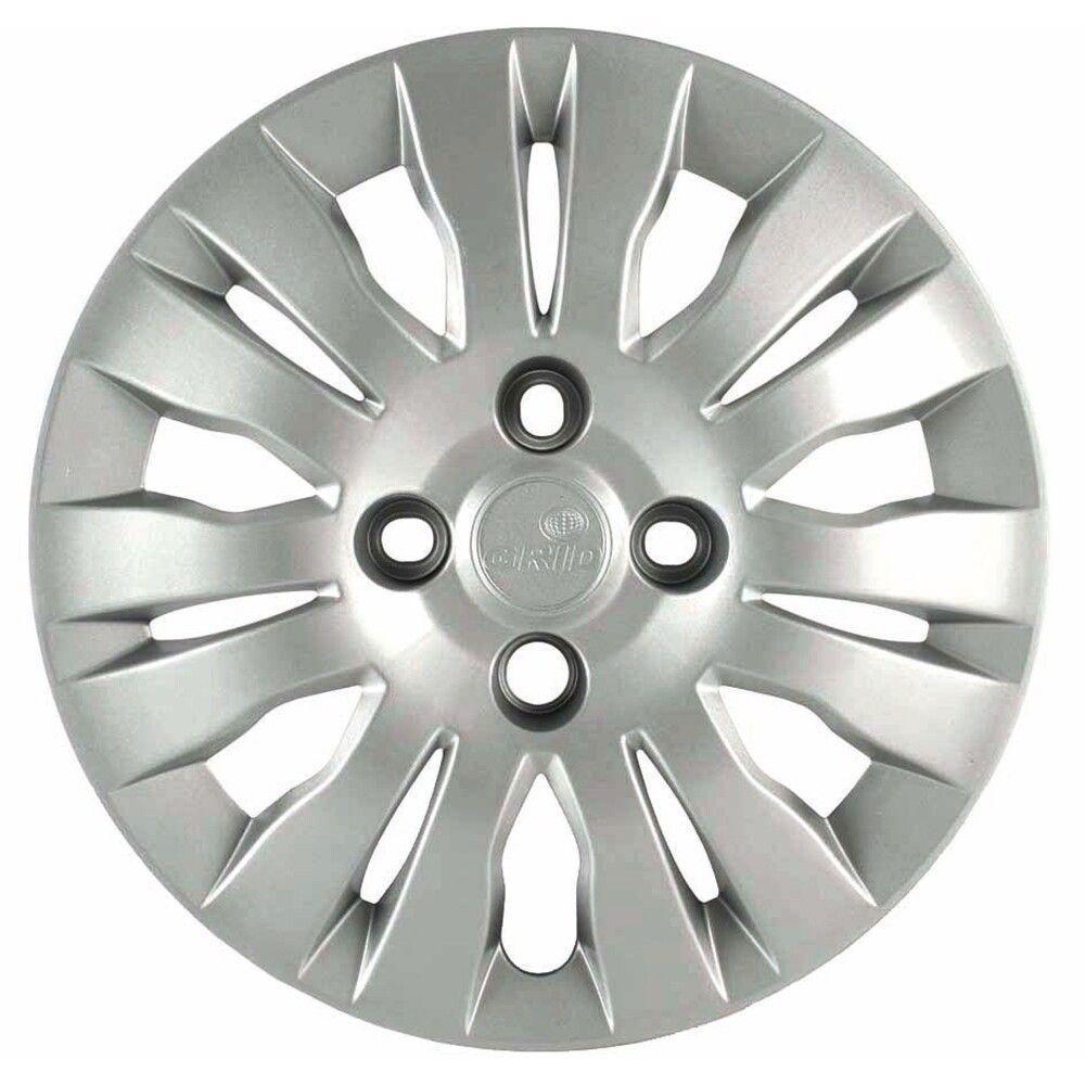 Calota Grid Aro 13p 097cb-pta Prata Modelo Fiat Attractive 10/11 Cubo Baixo - Pc / 4 - 1