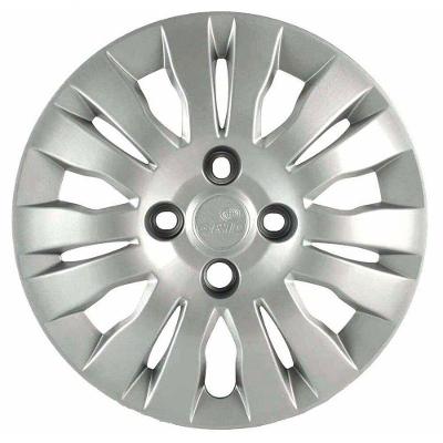 Calota Grid Aro 14p 043cb-pta Fiat Modelo Palio Attractive 2010/ 11 Cubo Baixo - Pc / 4