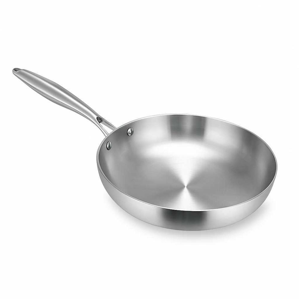 Frigideira Supreme Aço Inox N° 30 Fundo Triplo 3 Litros Gp697 - Gp Inox - 1