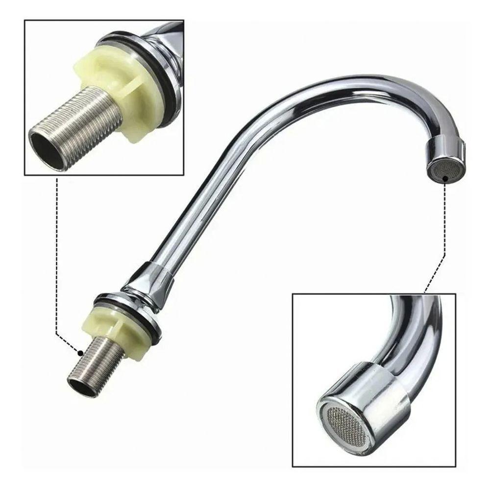 Torneira Valvula Acionamento Pedal Kit 2 Uni Banheiro Cirurgia Hospital Clinica Laboratorio Higienizaçao Piscina - 6