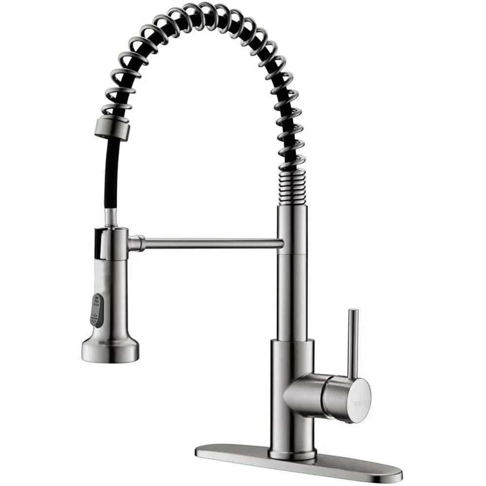 Torneira Goumert Cozinha Monocomando Agua Quente Fria Misturador Extensivel Flexivel Bancada Mesa Pia Moderna - 6