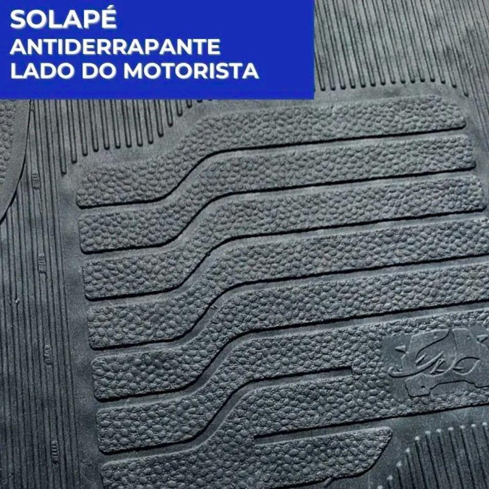 Tapete Universal Para Linha Ford Emborrachado Carro 4 Peças - 4