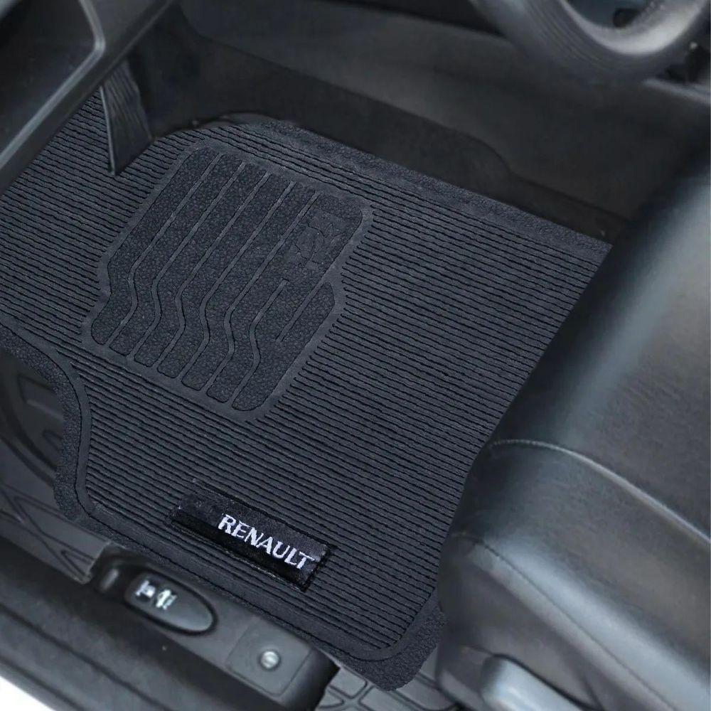 Tapete Universal Para Linha Renault Emborrachado 4 Peças - 6