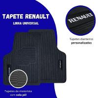 Tapete Universal Para Linha Renault Emborrachado 4 Peças - 3