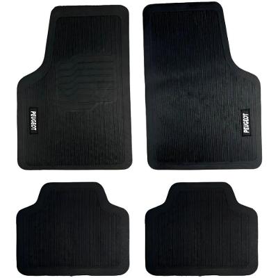 Tapete Universal Para Linha Peugeot Emborrachado Carro 4 Peças