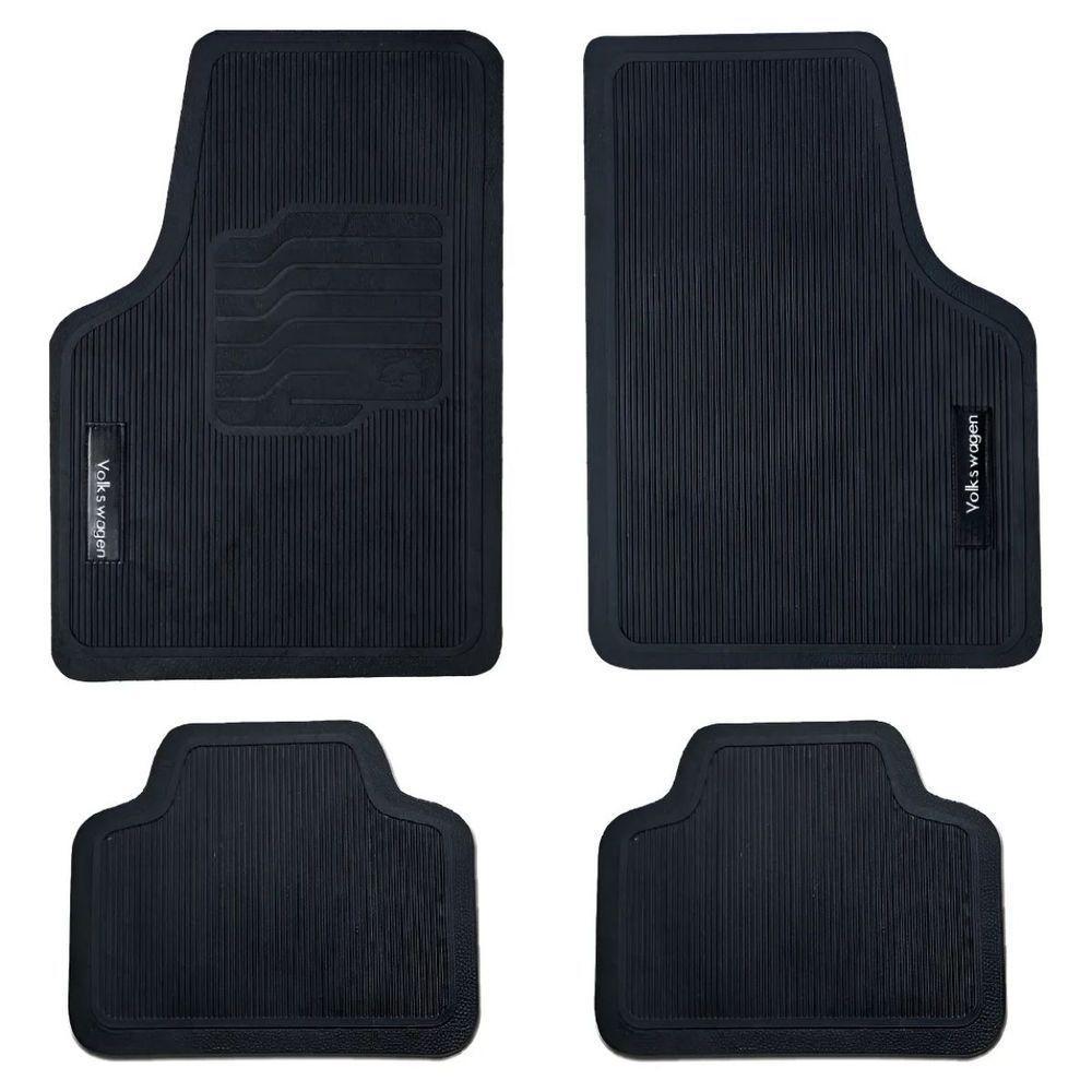 Tapete Universal Para Linha Volkswagen Emborrachado 4 Peças - 1