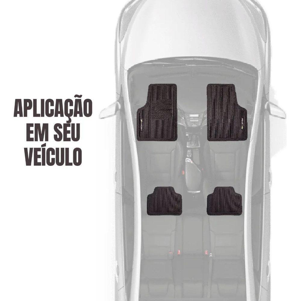 Tapete Universal Para Linha Volkswagen Emborrachado 4 Peças - 4