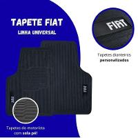 Tapete Universal Para Linha Fiat Emborrachado Carro 4 Peças - 3