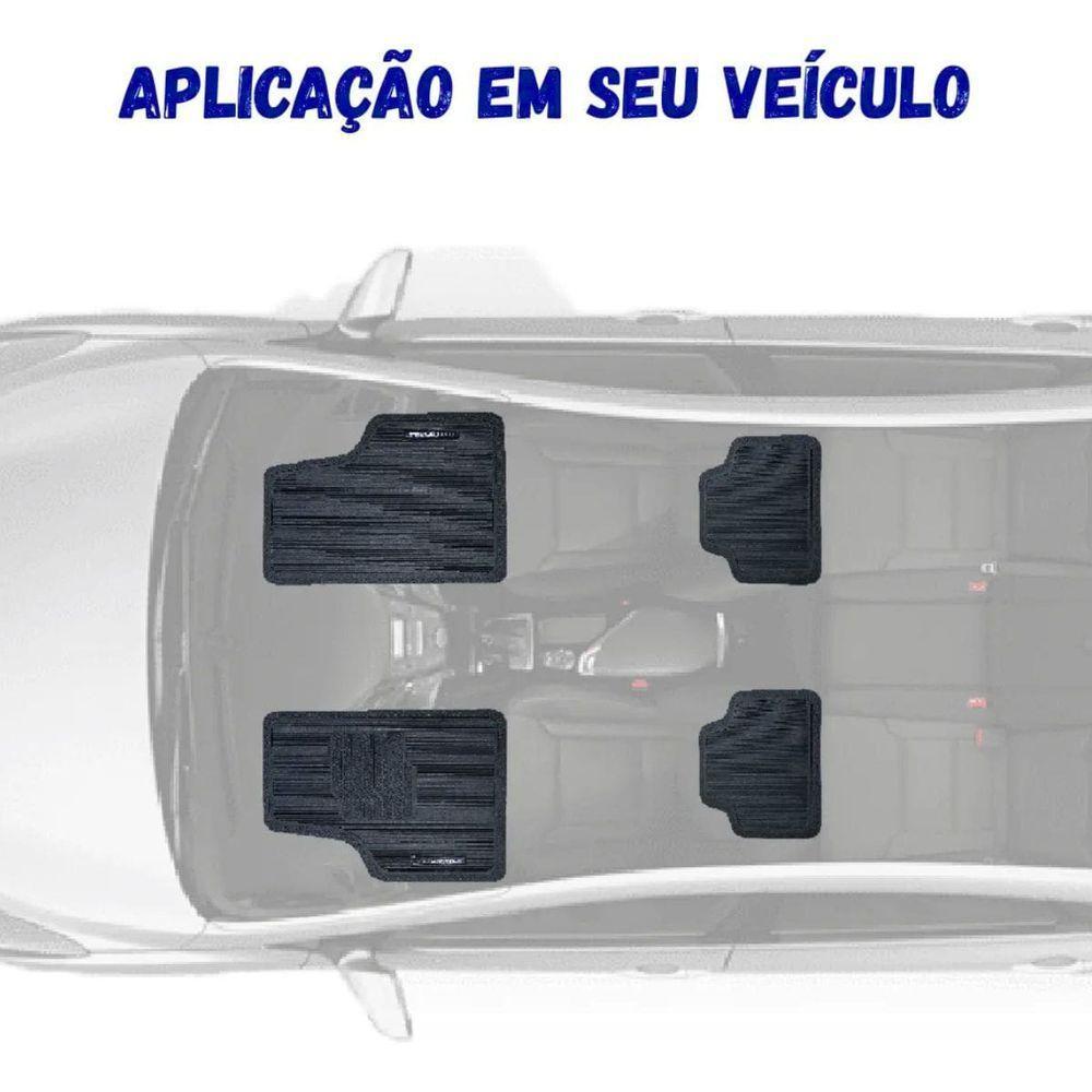 Tapete Universal Para Linha Chevrolet Emborrachado 4 Peças - 4