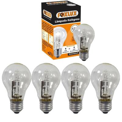 Kit 5 Lampada Halogena Classica 42w 127v Foxlux