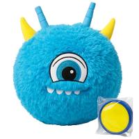 Brinquedo Bola De Pelúcia Inflável Azul Com Bomba Fofa - 6