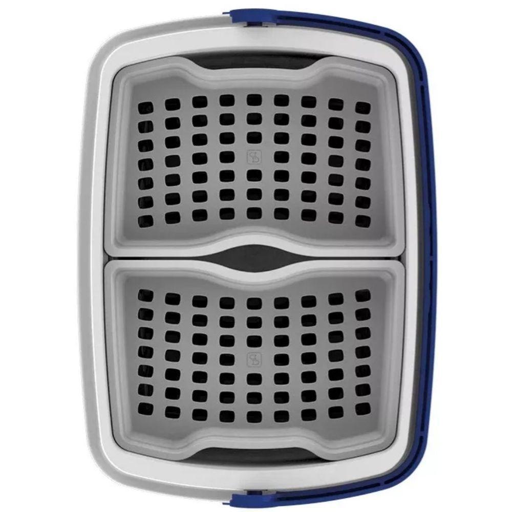 Caixa Termica Cooler Tropical Com Acessorios 32 Lts Soprano Azul - 4