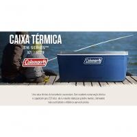 Caixa Térmica Cooler 150 Qt 142 Lt Lakeside Azul Coleman