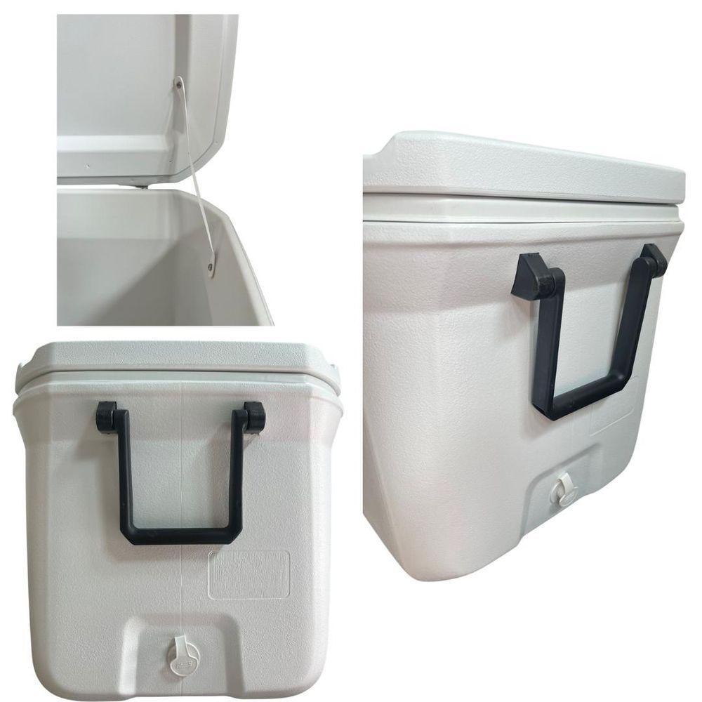 Caixa Térmica Cooler 150 Qt 142 Lt Marine Branca Coleman - 7