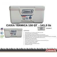 Caixa Térmica Cooler 150 Qt 142 Lt Marine Branca Coleman - 6