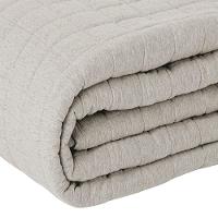 Cobre Leito Tecebem King Malha 100% Algodão Lisa Em Matelasse 240m X 280m Trigo - 2