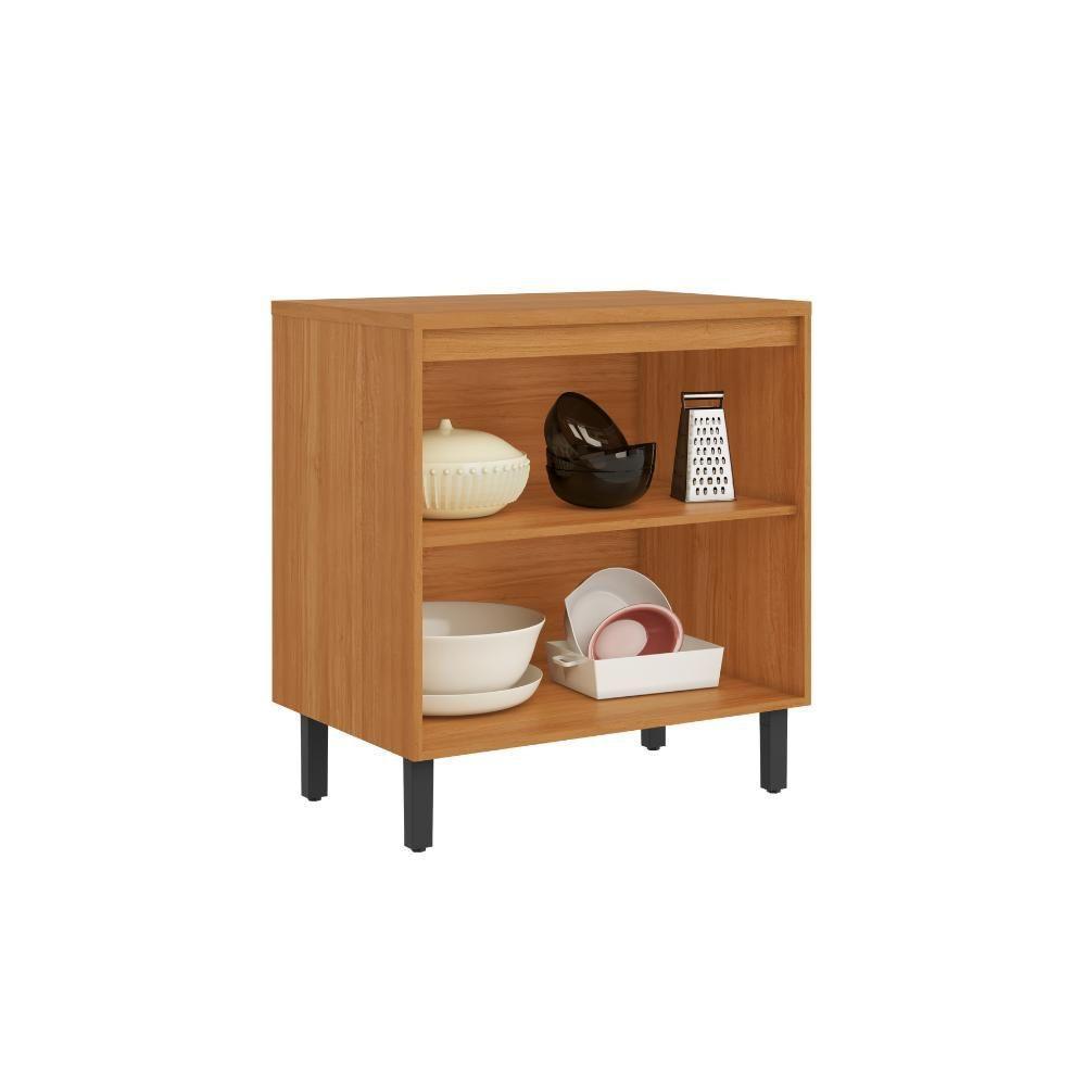 Armário Balcão De Cozinha Itaiaia 2 Portas Nápoles Off White - 2