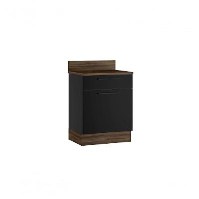 Balcão Itatiaia Exclusive 1 Porta E 1 Gaveta Dir - Grafite